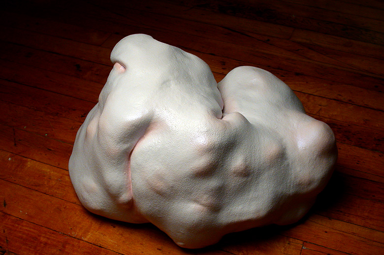 Captain Toe, 2005 | ceramic and enamel, 17 × 13 × 8½ inches