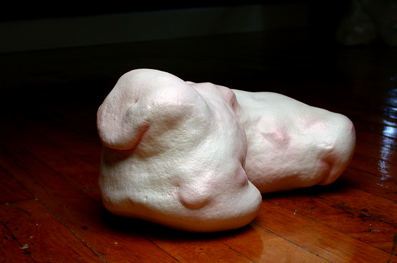 Either Way is Fine With Me, 2005 | ceramic and enamel, 12 × 9 × 7 inches