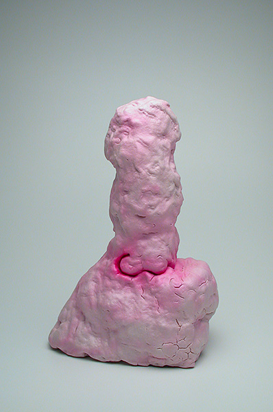 Aide, 2004 | ceramic and nail polish, 7½ × 5½ × 11½ inches
