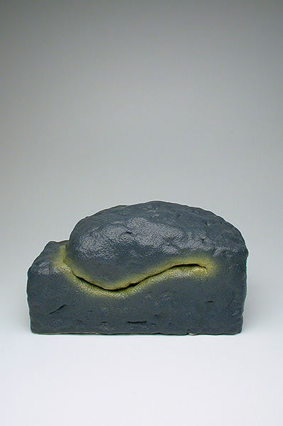 Yellow #6, 2004 | ceramic and nail polish, 9 × 6 × 5½ inches