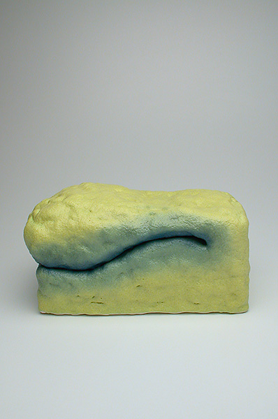 Big Dumb, 2004 | ceramic and nail polish, 9 × 6 × 5½ inches