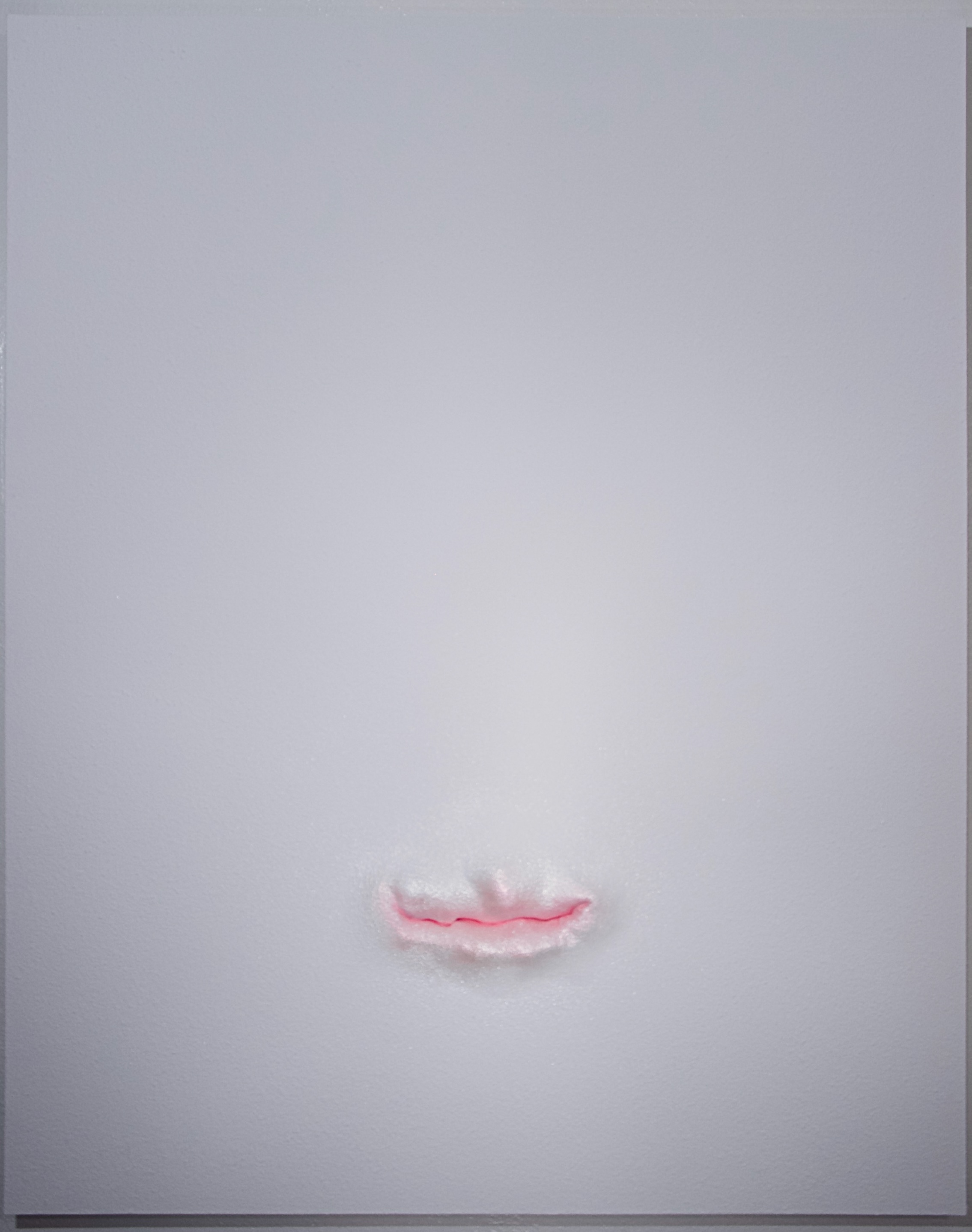 Untitled Wall Prosthetic | 2006 | ceramic, wood, latex and acrylic paint, nail polish, acoustic texture and joint compound